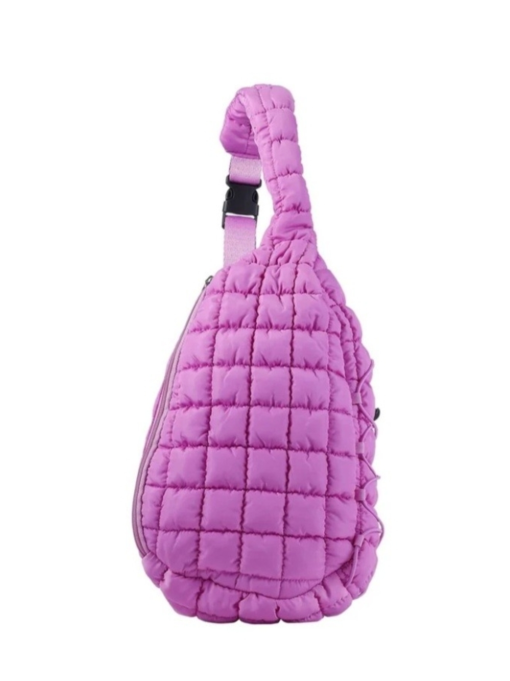 PICKLE O' JOE QUILTED SLING BAG PICKLEBALL BAG - VIBRANT PURPLE - Brand New